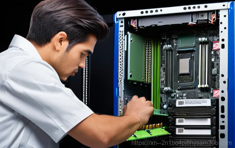 천연동 SSD조립 및 교체수리 - A vibrant, dual-panel image showing the dramatic difference in computer speed before and after an SS...