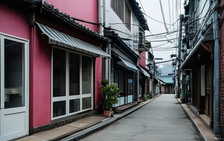 쌍문동 팬돌다 멈춤 - **A vibrant, nostalgic alley in Ssangmun-dong, reminiscent of the past.** The scene is bustling with...