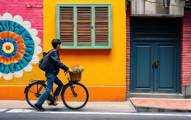 합정동 STATUS_IMAGE_INVALID - **Hapjeong Alleyway Cafe with Golden Hour Glow**
    A charming, hidden cafe nestled in a narrow, su...