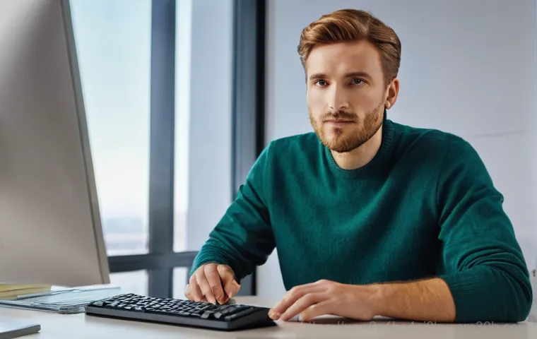 일산동 STATUS_DEVICE_NOT_READY - **Prompt 1: Hardware Connection Frustration**
    "A person in their late 20s, dressed in casual eve...