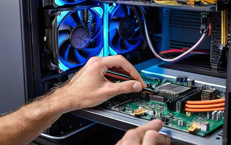 도내동 PROCESS_HAS_LOCKED_PAGES - A person in their late 20s to early 30s, dressed in casual everyday clothes, looking at a computer m...