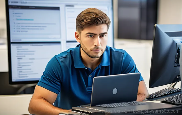 도내동 PROCESS_HAS_LOCKED_PAGES - A close-up shot of hands meticulously using a screwdriver to open a desktop computer case, with vari...