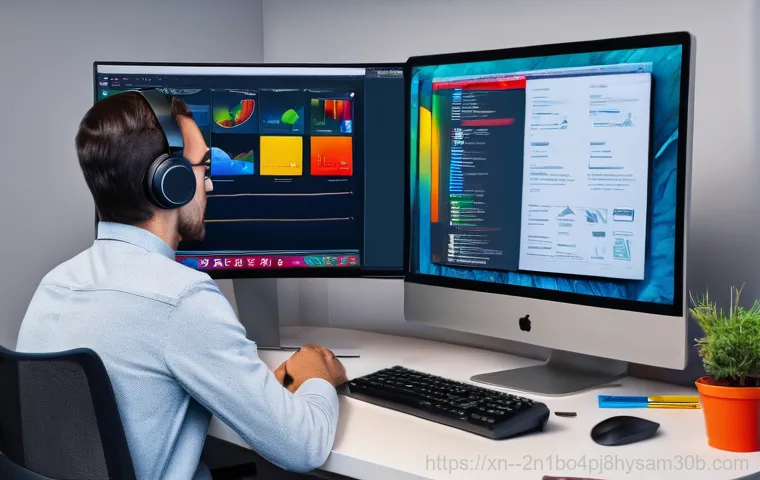 오포읍 HARDWARE_INTERRUPT_STORM - **"Hardware Interrupt Storm" Metaphor:**
    A highly detailed, cinematic, and slightly abstract ill...