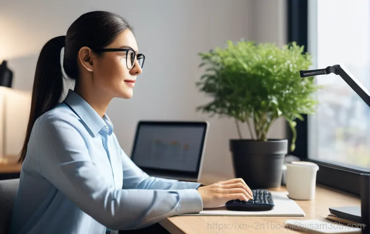 청담동 UNEXPECTED_KERNEL_MODE_TRAP - A detailed shot focusing on a pair of hands (could be a user's or a technician's, wearing gloves) ca...