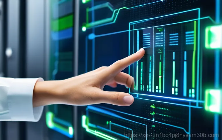 남영동 STATUS_IO_ERROR - **Prompt: Inspecting Computer Cable Connections**
    A person (mid-20s, neutral gender) wearing a n...
