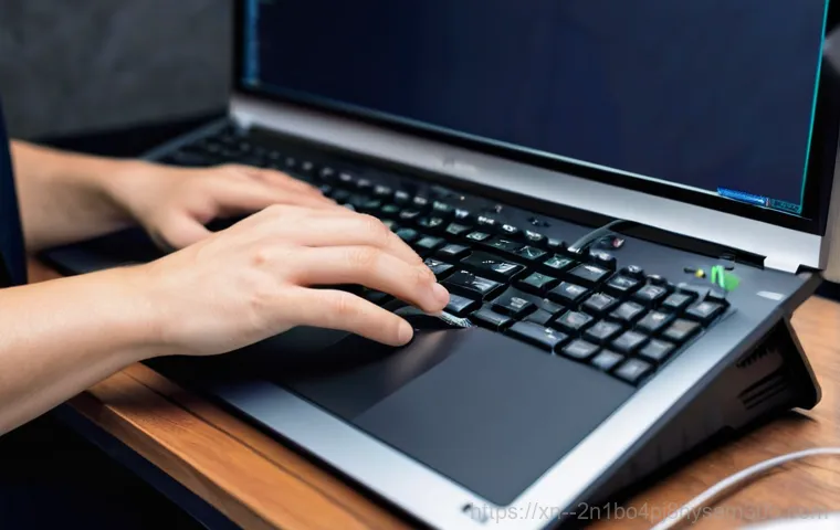 백석동 STATUS_INVALID_PARAMETER - **Prompt:** A young adult, looking perplexed and slightly frustrated, sits in front of a computer mo...