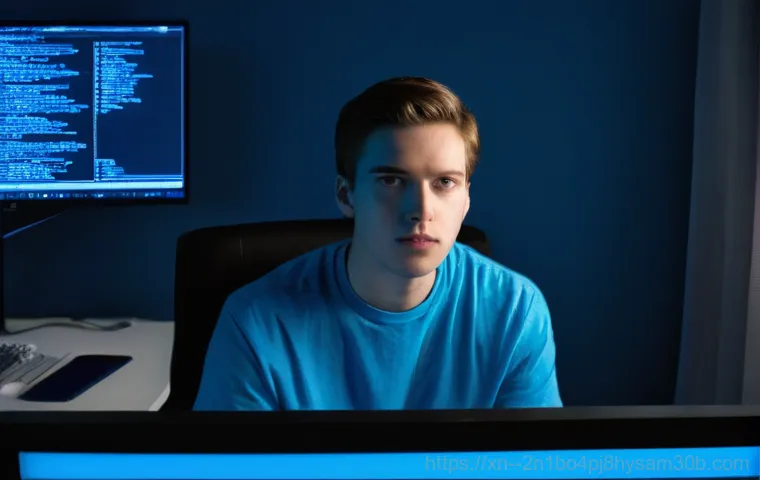 도원동 STATUS_KERNEL_LOG_FAILURE - Image Prompt 1: The Blue Screen of Confusion**