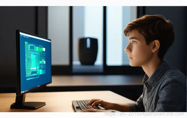 입정동 VIDEO_DRIVER_INIT_FAILURE - **Image Prompt:** A realistic, dramatic close-up of a computer monitor displaying a bright blue scre...