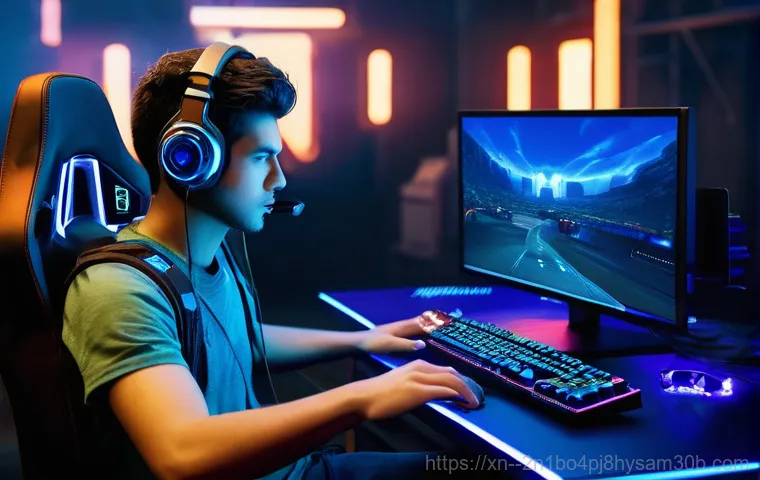 원흥동 DRIVER_CAUSED_SYSTEM_CRASH - **Prompt 1: The Blue Screen of Driver Distress**
    A fully clothed adult sits at a modern computer...