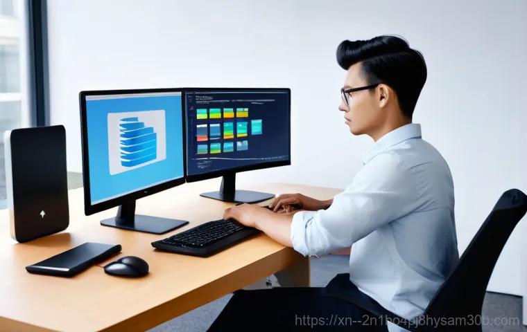 창신동 POOL_HEADER_CORRUPTION - **Prompt:** A close-up, detailed shot of a person's hands carefully working inside an open desktop c...