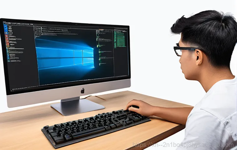 구산동 SESSION3_INITIALIZATION_FAILED - **Image Prompt 1: The Sudden Blue Screen Moment**
    A young professional, appearing frustrated and...
