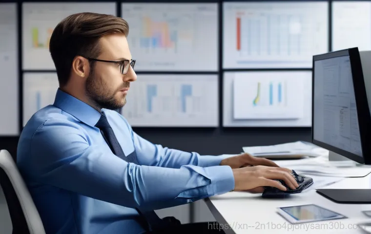 신도동 press  f4  key - **Prompt 1: Excel Efficiency with F4**
    "A young, focused woman in her late twenties is seated at...