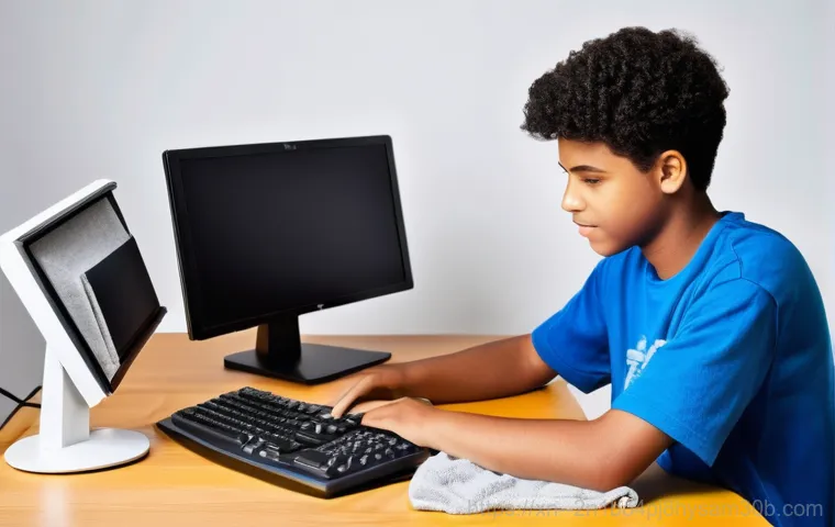 내자동 NMI_HARDWARE_FAILURE - **Inspecting internal hardware:** A person, fully clothed and wearing an apron, is carefully examini...