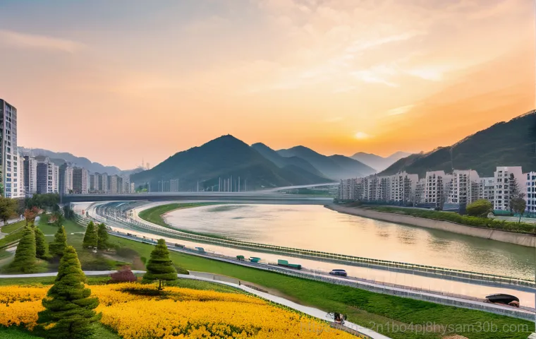 휘경동 STATUS_INVALID_DISPOSITION - **Prompt:** "A vibrant, modern residential complex in Hwigyeong-dong, Seoul, under clear blue skies....