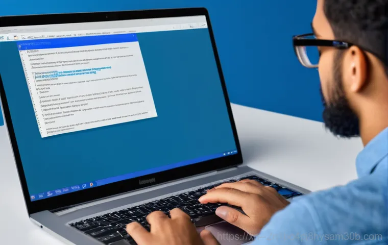 연건동 BOOTMGR is missing - A worried adult, dressed in casual clothes, sitting at a desk in a moderately lit home office, stari...