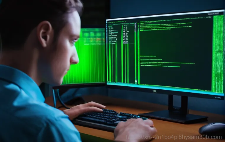 중계동 STATUS_DATATYPE_MISALIGNMENT - **Prompt 1: The Blue Screen of Frustration**
    A realistic, slightly stylized image of a young adu...