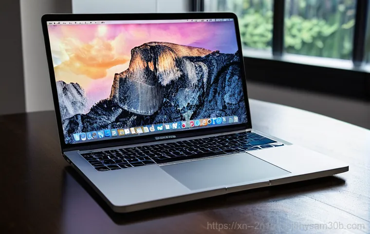 미근동 부트캠프설치 - **Image Prompt:** A clean, brightly lit home office or study with a modern Apple Silicon MacBook (M1...