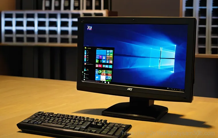 탄벌동 윈도우7 windows7 재설치 포맷  초기화 - **Prompt 1: Data Backup and Preparation for Windows 7 Reinstallation**
    A detailed shot of a pers...