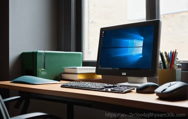 누상동 윈도우8 windows8 재설치 포맷  초기화 - Subject: A frustrated person in front of a slow Windows 8 desktop computer.