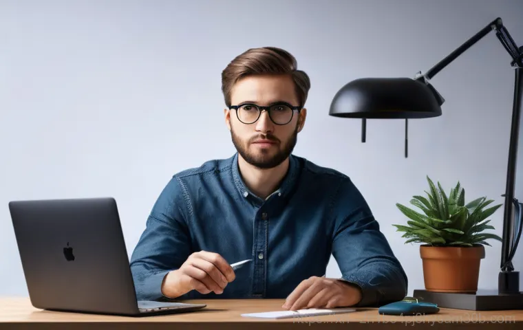 고척동 해킨토시 재설치 포맷  초기화 - **Prompt 1:** A young adult, male or female, in a modern, well-lit home office, looking stressed and...