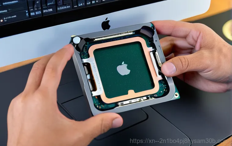 무악동 맥미니 판매 및 수리 - **Prompt for Mac mini repair and diagnostics:**
    "A highly detailed close-up shot of a profession...