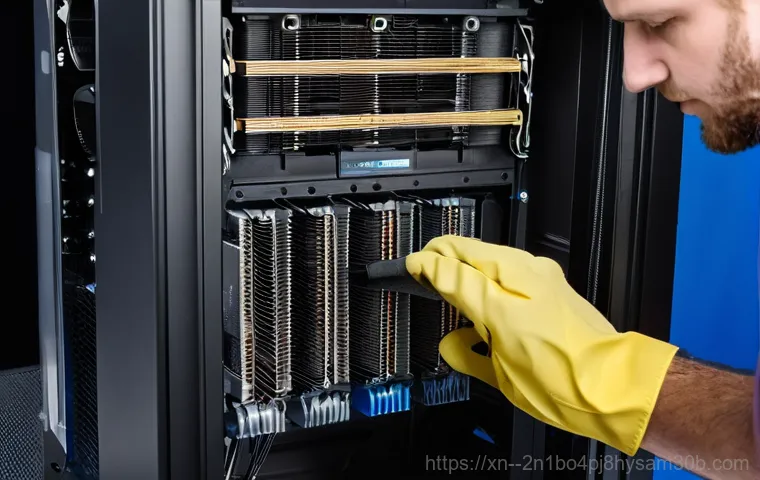 동선동 쿨러조립 및 교체수리 - **Air vs. Liquid Cooler Upgrade**
    A split image or comparison scene showcasing two distinct cool...
