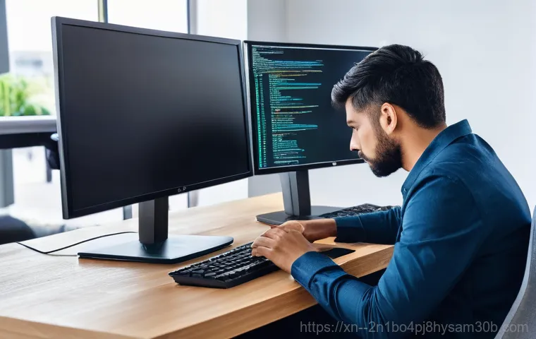아현동 STATUS_INVALID_IMAGE_FORMAT - **Prompt 1: The Frustration of an Unexpected Error**
    A young adult, casually dressed, sits at a ...