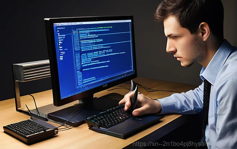 신내동 STATUS_FILE_READ_FAILURE - **Prompt:** A young professional, appearing visibly frustrated and concerned, sits in a modern home ...