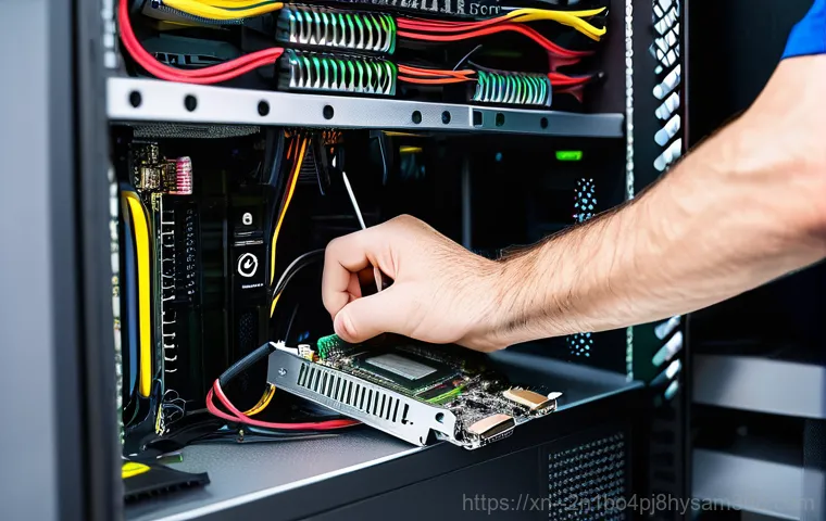 번동 VGA조립 및 교체수리 - **Prompt 1: Computer Glitch Frustration**
    A close-up of a person, appearing visibly frustrated a...