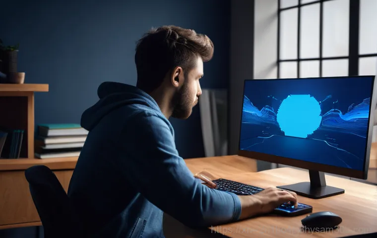 방배동 KMODE_EXCEPTION_NOT_HANDLED - An experienced computer technician, wearing a smart casual uniform, meticulously examines the intern... 방배동 KMODE_EXCEPTION_NOT_HANDLED - An experienced computer technician, wearing a smart casual uniform, meticulously examines the intern...