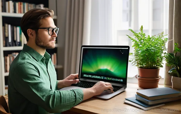 마곡동 macosX재설치 포맷  초기화 - **Prompt**: A mid-30s professional, male or female, sitting at a modern desk with an Apple MacBook P... 마곡동 macosX재설치 포맷  초기화 - **Prompt**: A mid-30s professional, male or female, sitting at a modern desk with an Apple MacBook P...