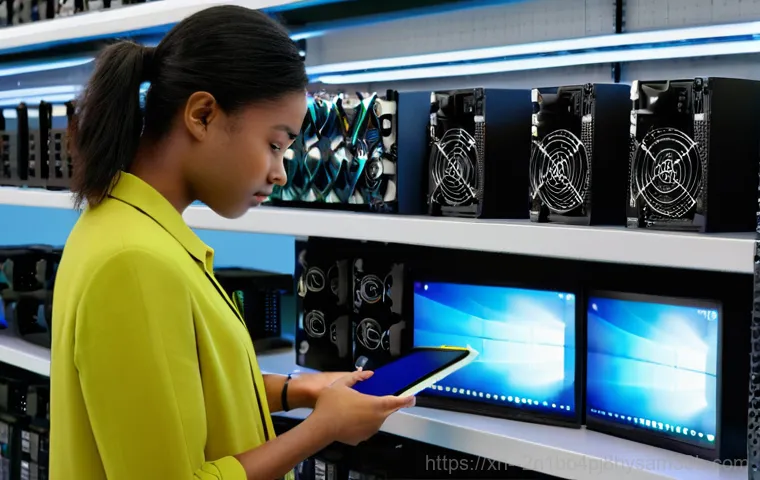 수송동 파워조립 및 교체수리 - Inside a clean, well-lit computer repair shop, a skilled technician (male, wearing a clean work unif... 수송동 파워조립 및 교체수리 - Inside a clean, well-lit computer repair shop, a skilled technician (male, wearing a clean work unif...