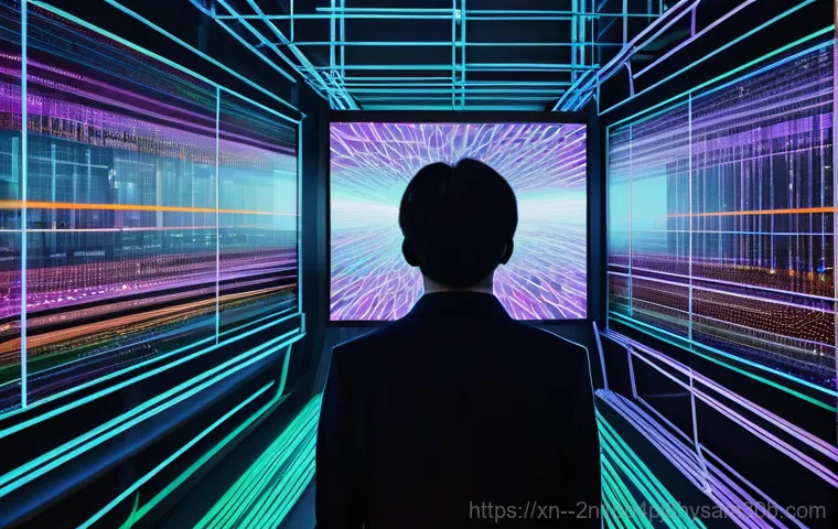 구로동 STATUS_IMAGE_CORRUPTION - **Prompt 2: Everyday Encounters with Digital Image Glitches**
    A close-up, point-of-view shot dep...