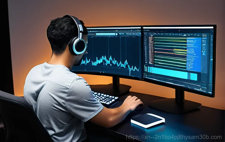 북아현동 컴퓨터업그레이드 - **Image Prompt 1: The SSD "New World" Transformation**
    A vibrant, medium-shot image capturing a ...