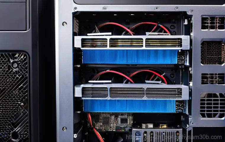 북아현동 컴퓨터업그레이드 - **Image Prompt 2: Seamless Multitasking with Ample RAM**
    A dynamic, close-up shot focusing on a ...