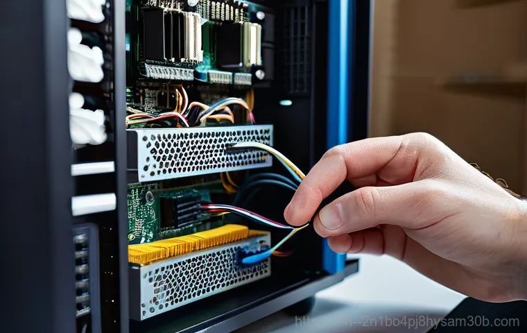 대치동 SESSION3_INITIALIZATION_FAILED - **Image Prompt 1: Frustration with the Blue Screen**
    A person, looking visibly frustrated and st...