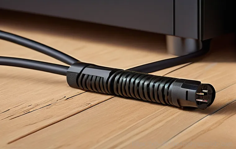 하면 케이블연결확인 - **Prompt:** A split image or a visually contrasting composition. On the left side, a close-up of a c... 하면 케이블연결확인 - **Prompt:** A split image or a visually contrasting composition. On the left side, a close-up of a c...