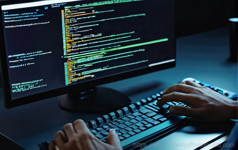 공릉동 STATUS_KERNEL_INIT_FAILURE - **Prompt:** A young adult, male or female, sits at a desk in a dimly lit room during the early morni...