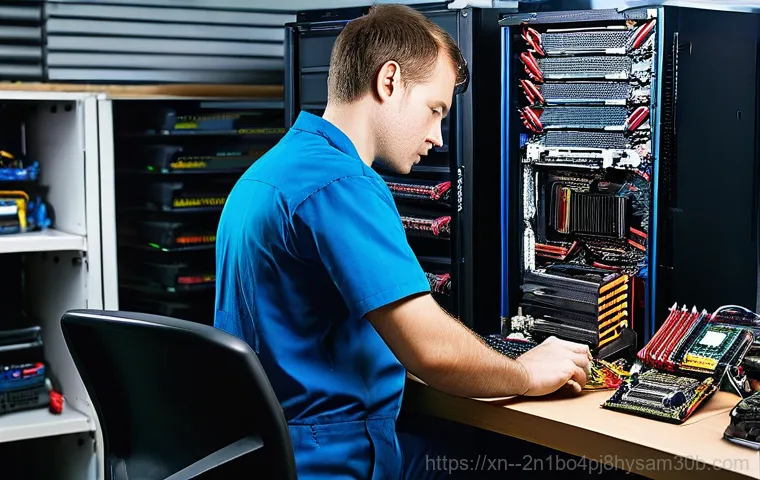 주성동 VGA조립 및 교체수리 - **Prompt 1:** A young adult, wearing comfortable everyday clothes, sits at a modern gaming desk in a...