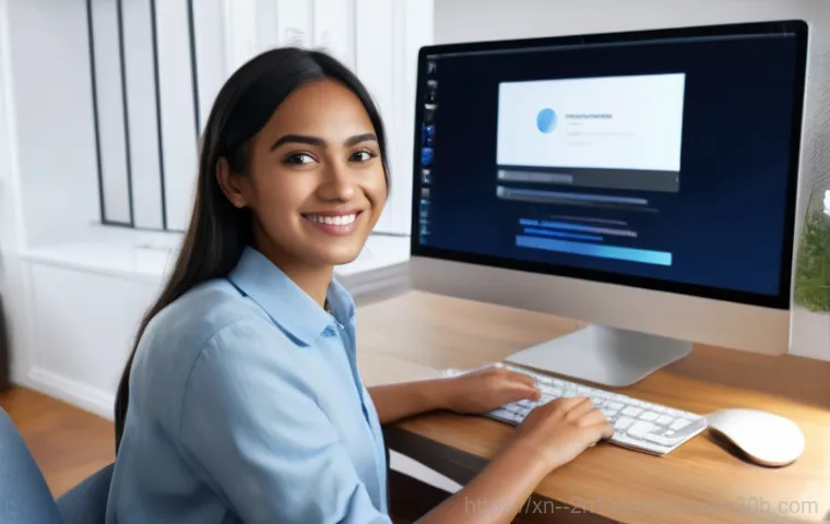 일산 bootdevice - A young adult, either male or female, sitting in a dimly lit room, their face illuminated by the sof...