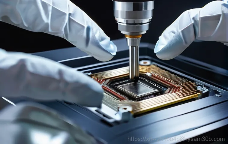 수표동 오버클럭 뚜따 - **"Struggling CPU in a Constrained Environment"**
    A powerful, modern CPU, rendered with intricat...