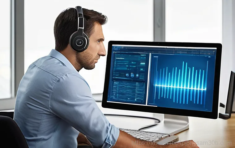 중화동 STATUS_DISK_NOT_INITIALIZED - **Prompt 2: Software Diagnosis and Data Recovery Hope**
    A focused individual, possibly a woman i...