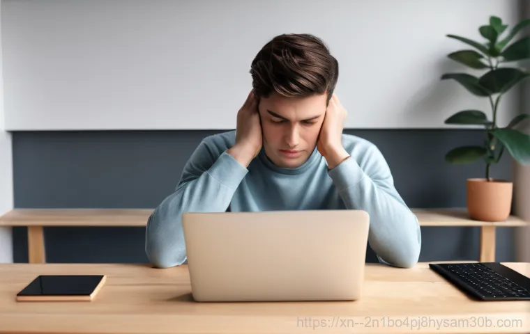 별양동 맥북프로 판매 및 수리 - A highly detailed, realistic photograph of a skilled technician wearing a clean blue anti-static smo...