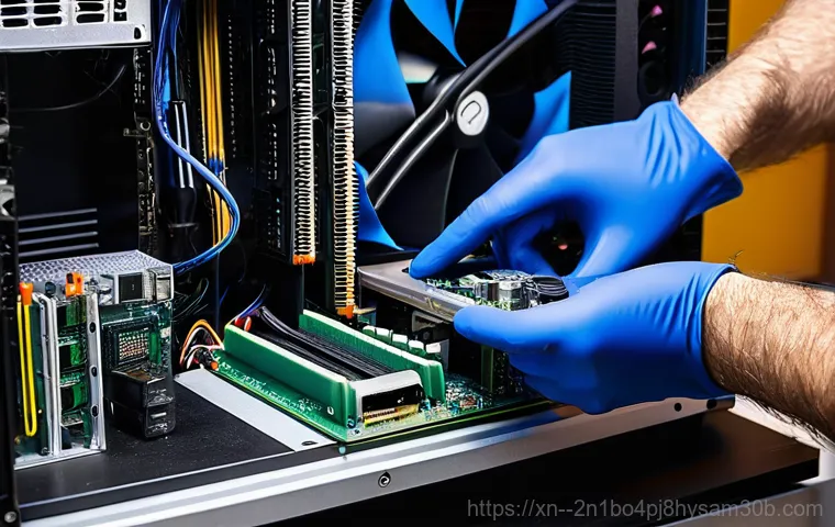 학온동 파워조립 및 교체수리 - **Image Prompt 1: Sudden PC Power Failure**
    A realistic, high-angle shot of a frustrated young a...