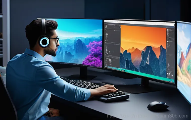 난향동 조립컴퓨터 pc 출장판매설치 - **Prompt:** A detailed, high-resolution close-up photograph showcasing various high-performance comp...