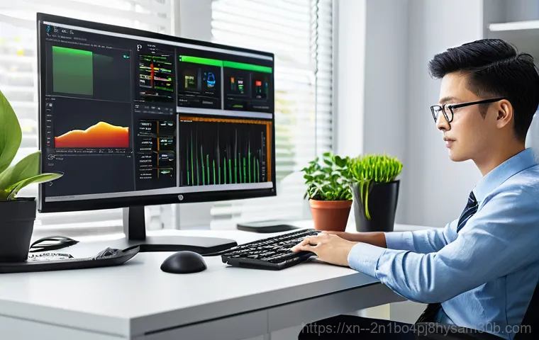 온수동 WHEA_UNCORRECTABLE_ERROR - A close-up shot of hands carefully working inside an open computer case. The person, wearing a simpl... 온수동 WHEA_UNCORRECTABLE_ERROR - A close-up shot of hands carefully working inside an open computer case. The person, wearing a simpl...
