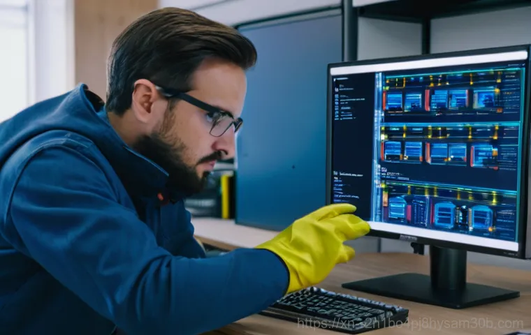 약수동 KERNEL_SECURITY_CHECK_FAILURE - A young adult, looking visibly frustrated and stressed, sits in a dimly lit home office. Their eyes ... 약수동 KERNEL_SECURITY_CHECK_FAILURE - A young adult, looking visibly frustrated and stressed, sits in a dimly lit home office. Their eyes ...