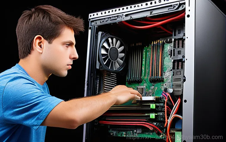 풍동 VIDEO_DRIVER_INIT_FAILURE - **Prompt 1: Initial Panic and Blue Screen**
    A young adult, looking visibly distressed and a bit ...