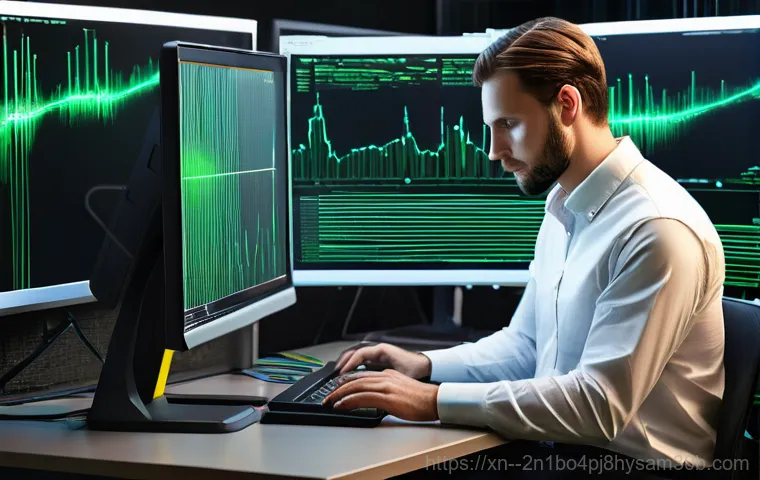 계동 STATUS_FILE_INVALID - **Prompt 1: The Digital Quandary**
    A young adult, dressed in casual, modern clothing, sits in fr...