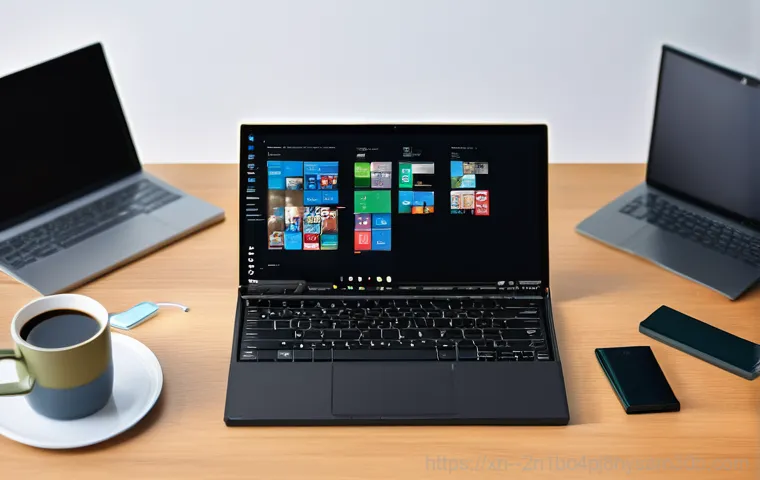 일산서구 윈도우11 windows11 재설치 포맷  초기화 - **Prompt 1: Frustration with a Lagging Computer**
    A shot of an adult individual, gender-neutral,...